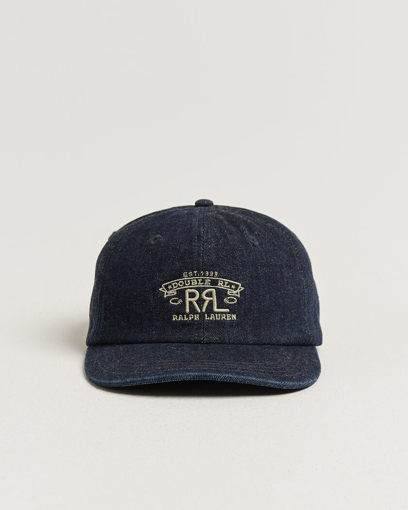 RRL Sportsman Cap Rinse – Sininen
