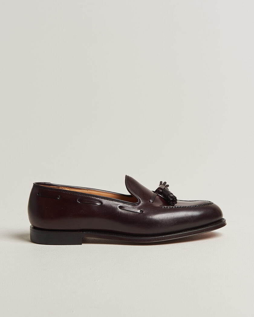 Crockett & Jones Cavendish Burgundy Shell Cordovan – Ruskea