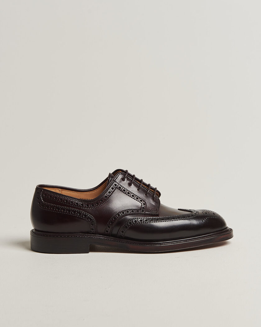 Crockett & Jones Pembroke Burgundy Shell Cordovan – Ruskea