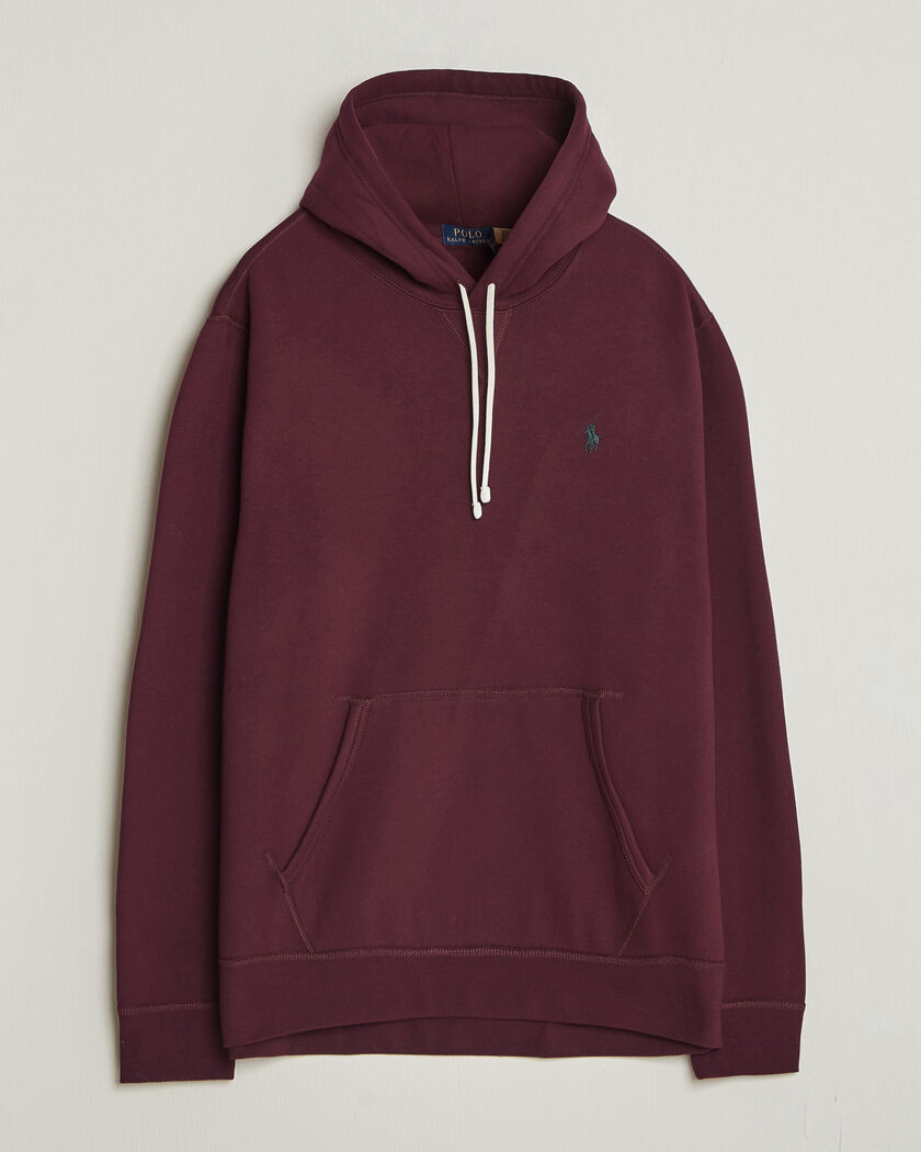 Polo Ralph Lauren RL Fleece Hoodie Classic Wine – Punainen