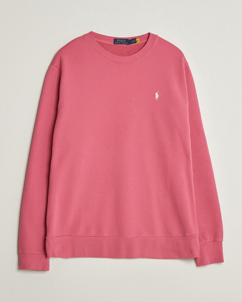 Polo Ralph Lauren Loopback Terry Sweatshirt Terrance Pink – Vaaleanpunainen