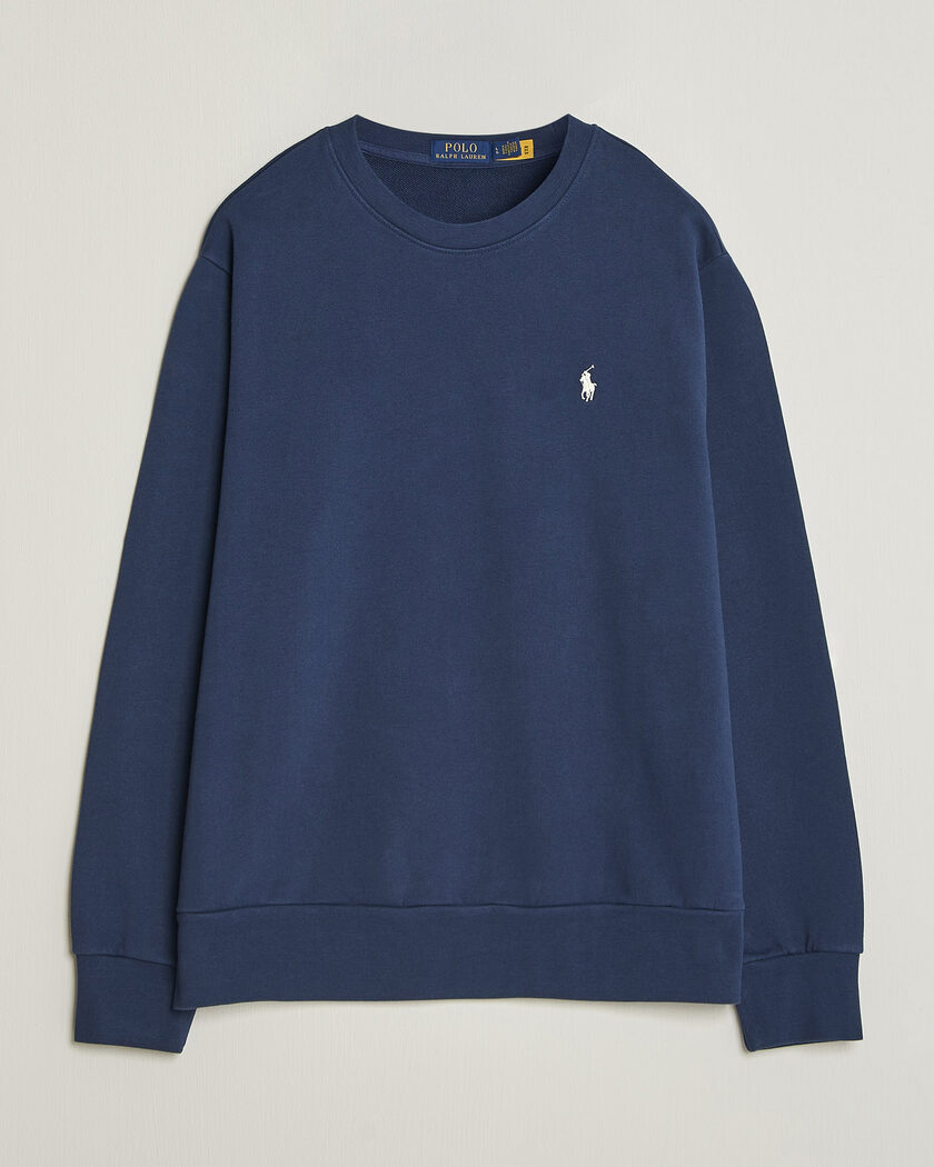 Polo Ralph Lauren Loopback Terry Sweatshirt Cruise Navy – Sininen