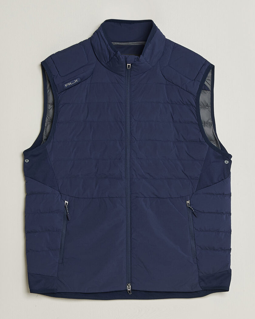 RLX Ralph Lauren Full Zip Golf Vest Refined Navy – Sininen