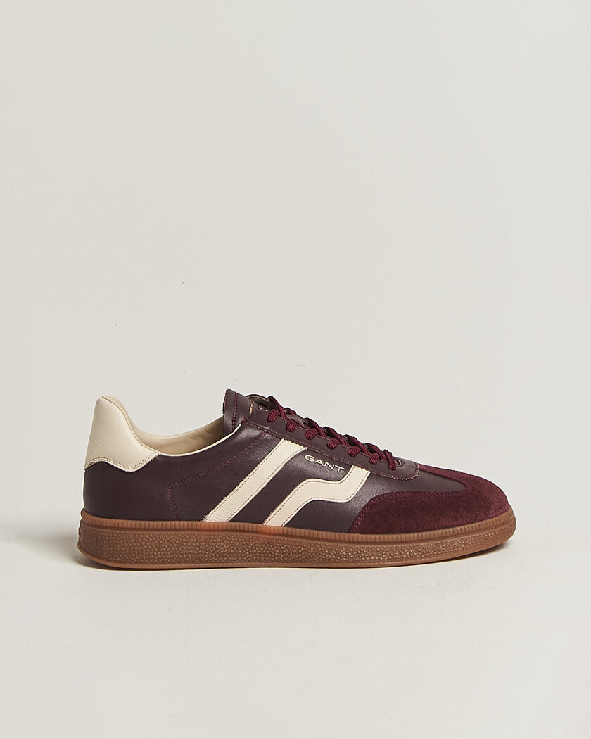 Gant Cuzmo Leather/Suede Sneaker Port Wine – Punainen