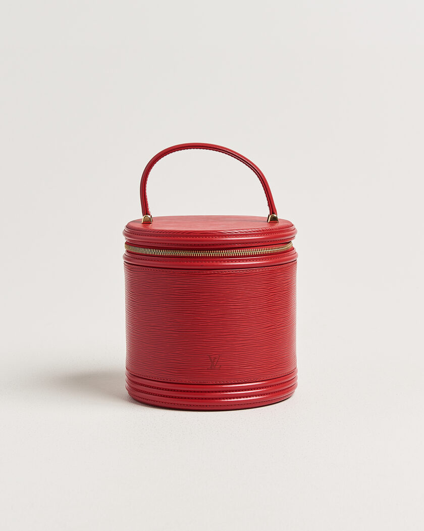 Louis Vuitton Pre-Owned Cannes Vanity Case Epi Leather Red – Punainen