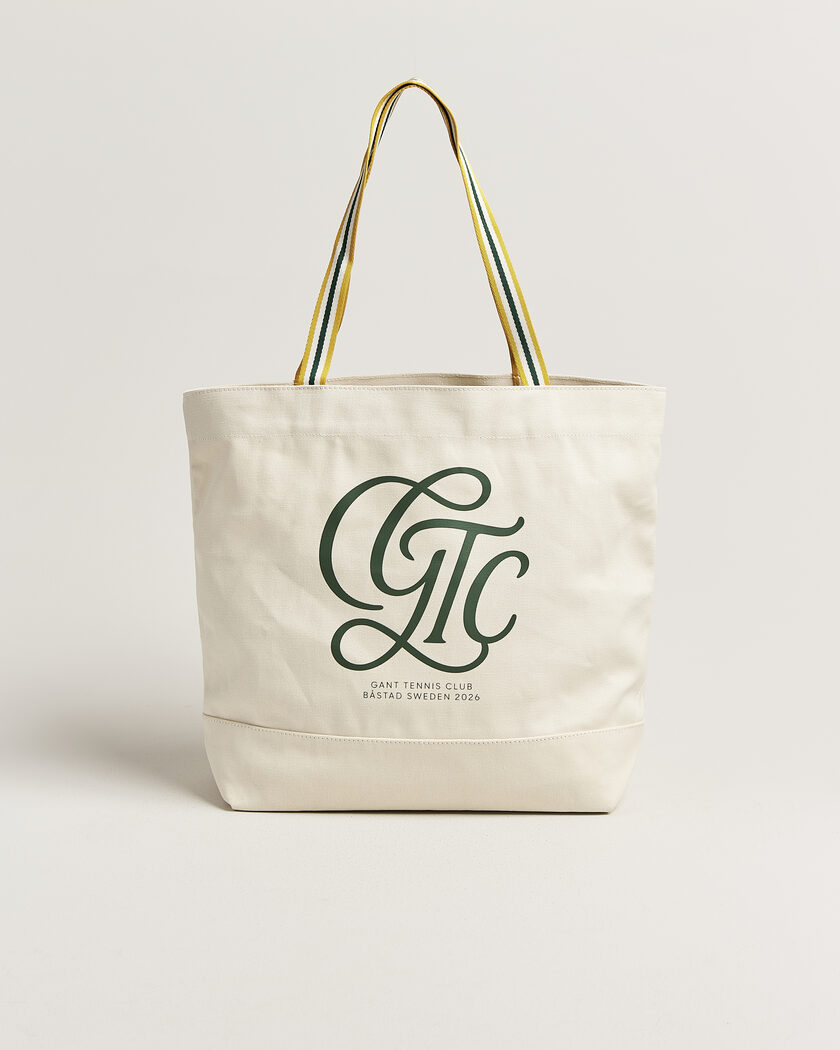 Gant Tournament Tote Bag Cream – Valkoinen