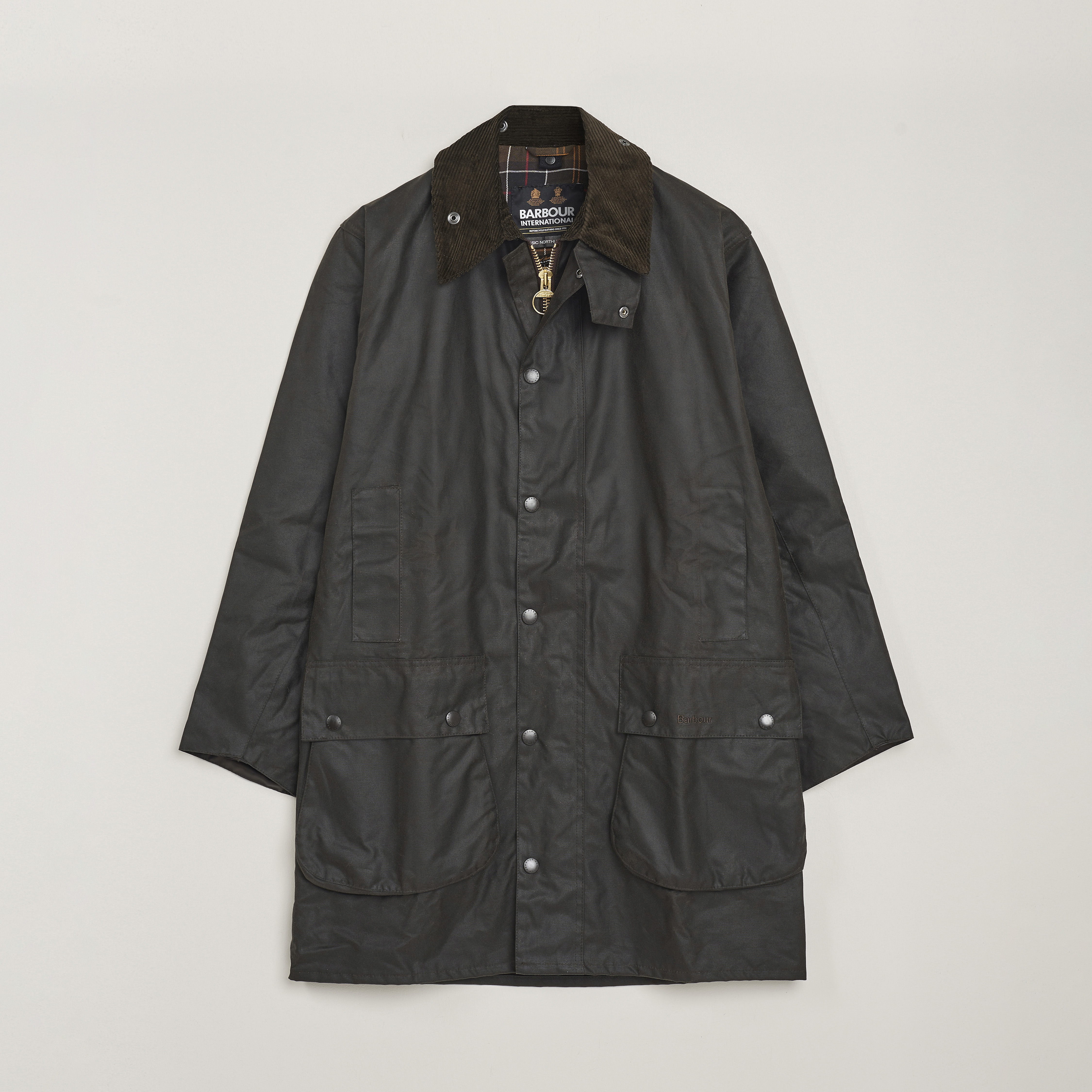 Barbour Lifestyle Classic Northumbria Jacket Olive osoitteesta 