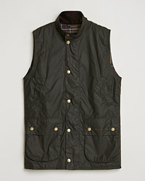  Westmorlan Wax Gilet Olive