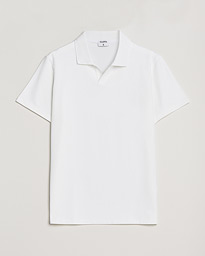  Soft Lycra Polo Tee White