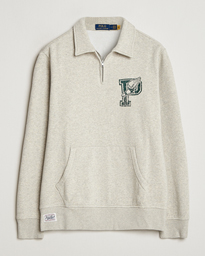  P Fleece Half Zip Light Vintage Heather