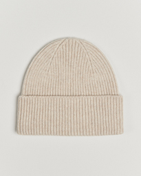  Merino Wool Beanie Ivory White