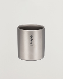  Double Wall Stacking Mug 200 Titanium