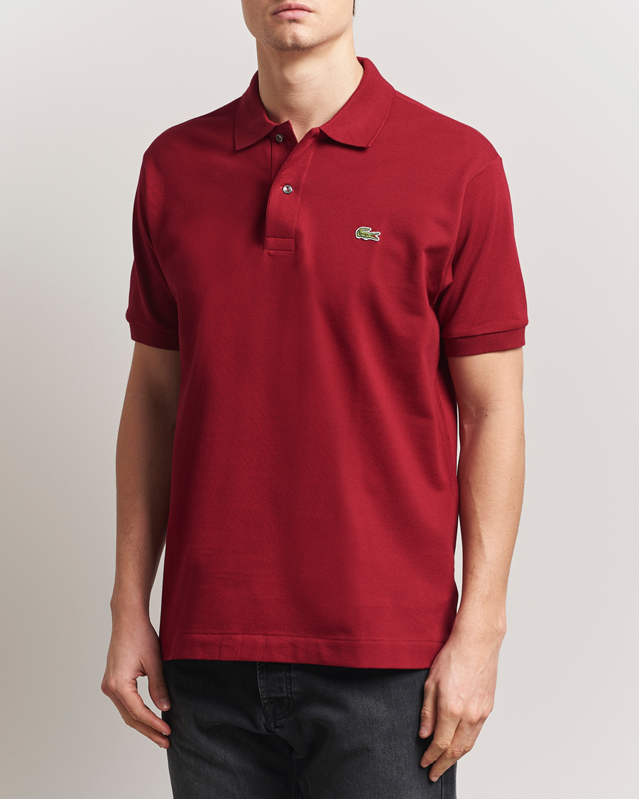 Mies | Pikeet | Lacoste | Original Polo Piké Bordeaux