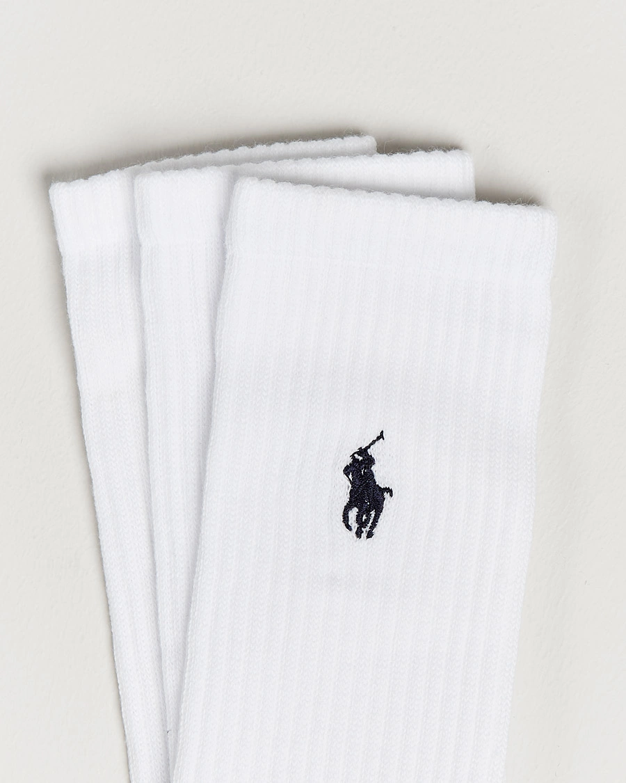 Mies |  | Polo Ralph Lauren | 3-Pack Crew Sock White