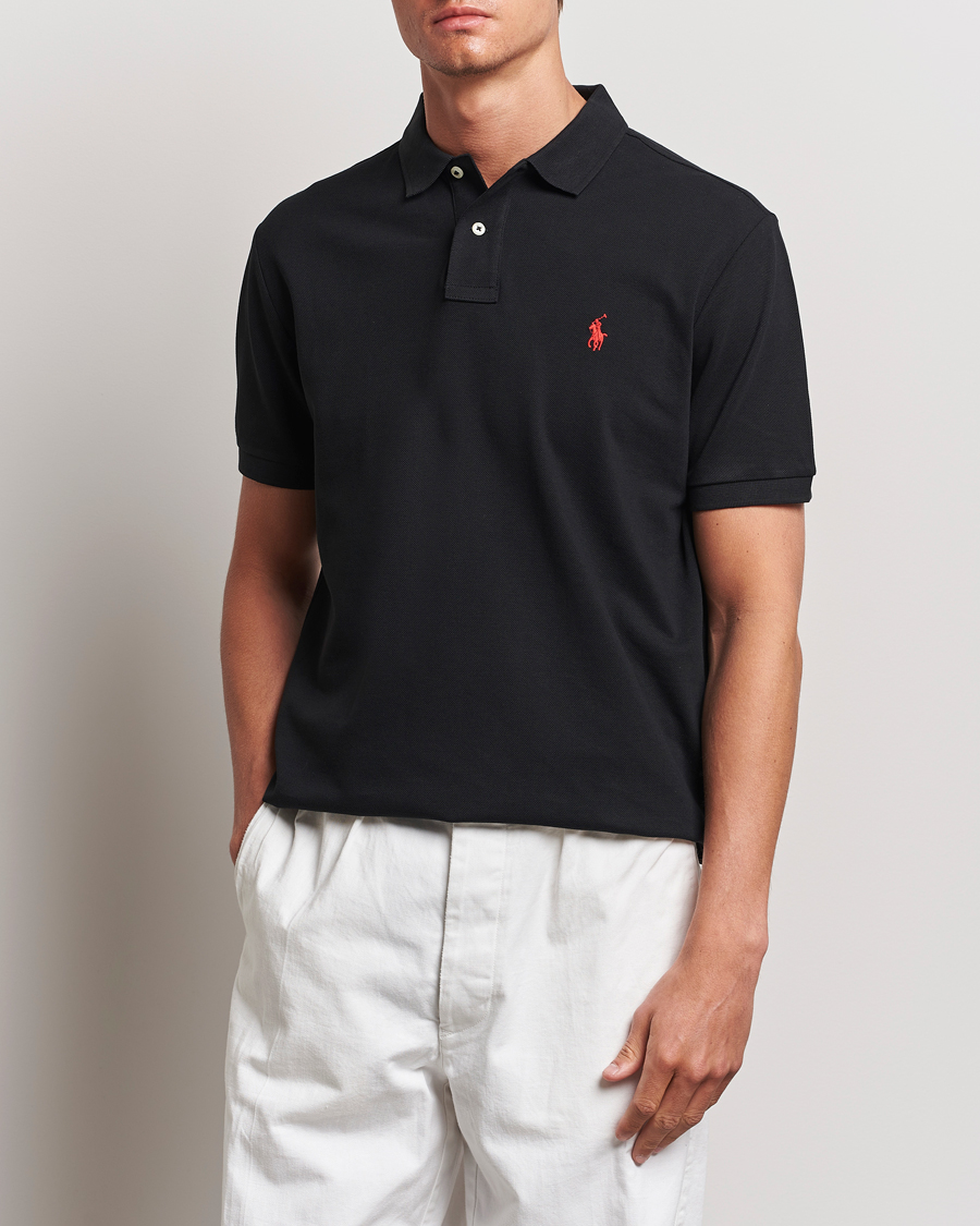Mies |  | Polo Ralph Lauren | Custom Slim Fit Polo Black
