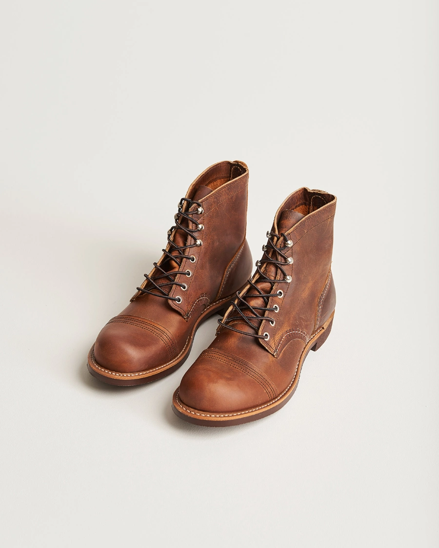 Mies |  | Red Wing Shoes | Iron Ranger Boot Copper Rough/Though Leather