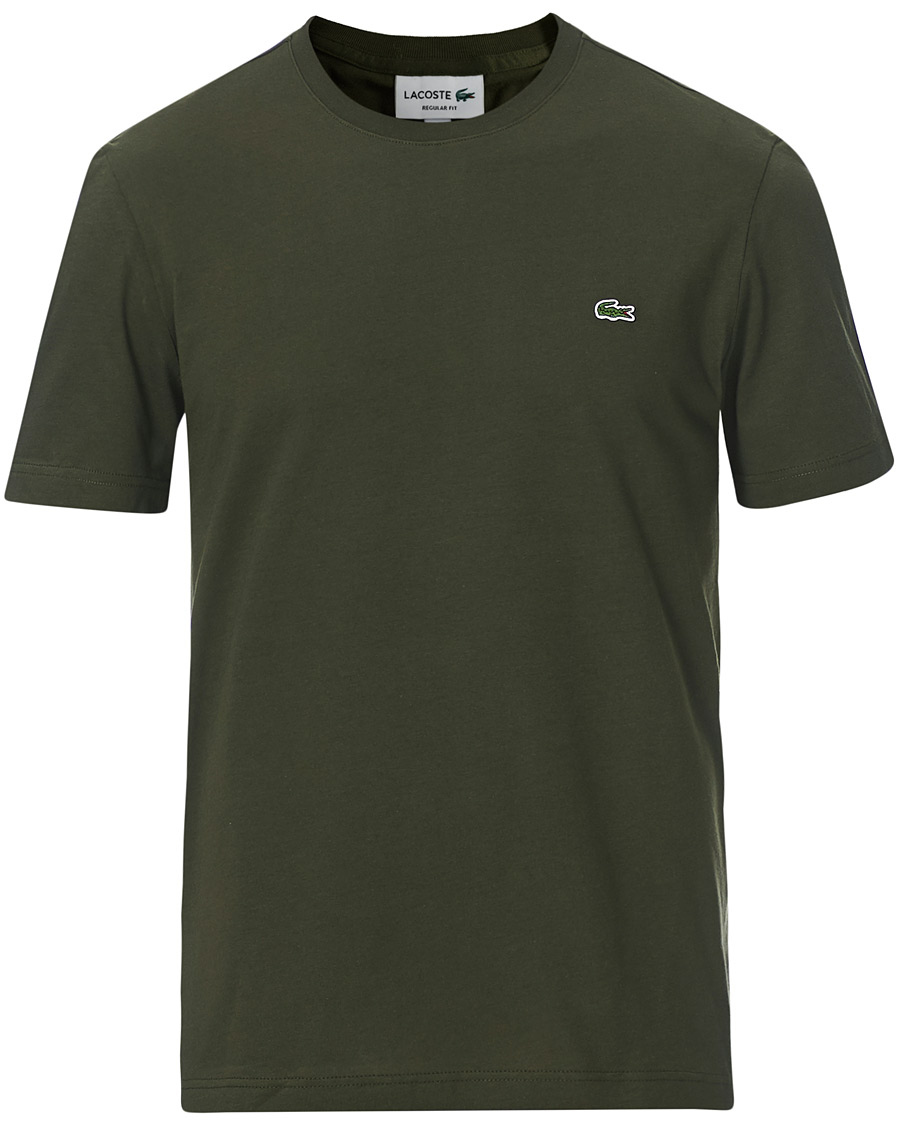 Lacoste Crew Neck Tee Baobab Osoitteesta Careofcarl Fi