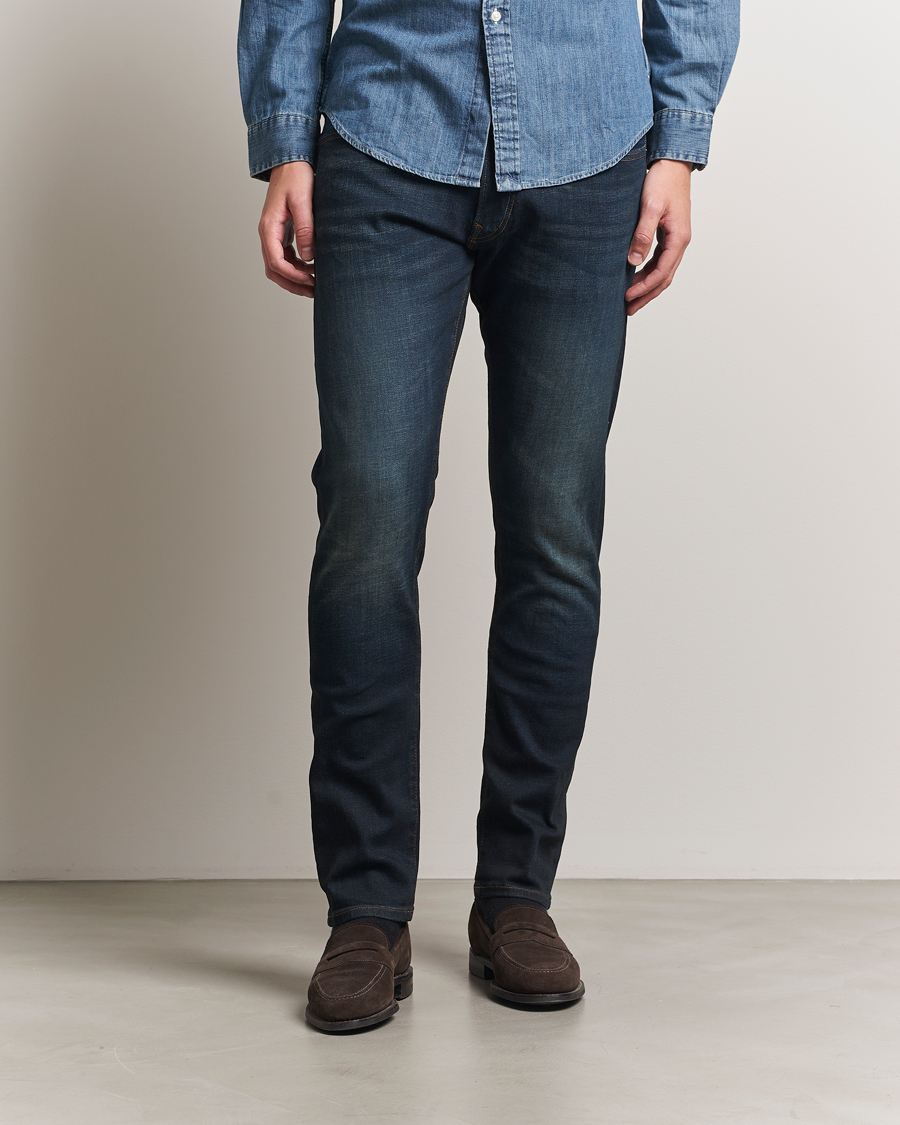 Mies | Farkut | Polo Ralph Lauren | Sullivan Slim Fit Murphy Stretch Jeans Mid Blue