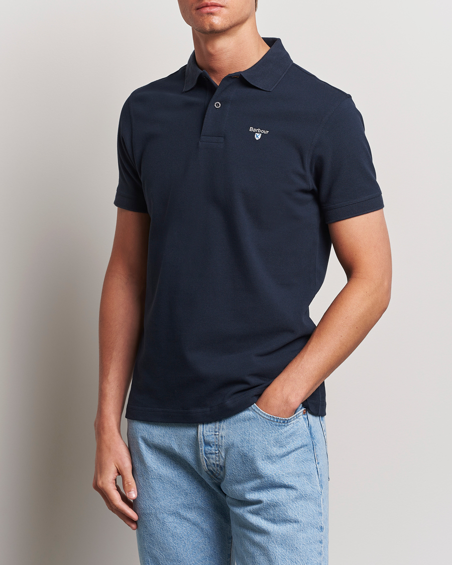 Mies |  | Barbour Lifestyle | Sports Polo New Navy