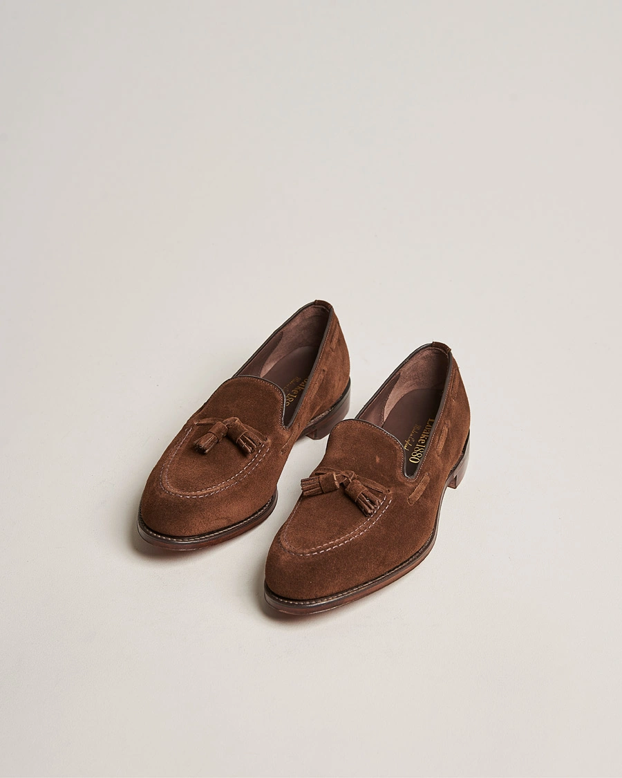 Mies | Loake 1880 | Loake 1880 | Russell Tassel Loafer Polo Oiled Suede