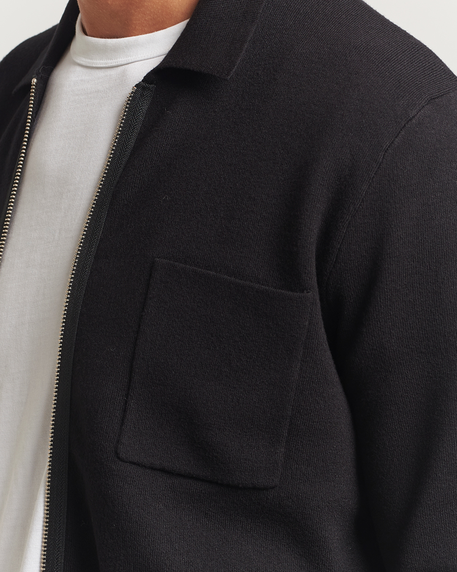 Mies | Puserot | Samsøe Samsøe | Guna Full Zip Black