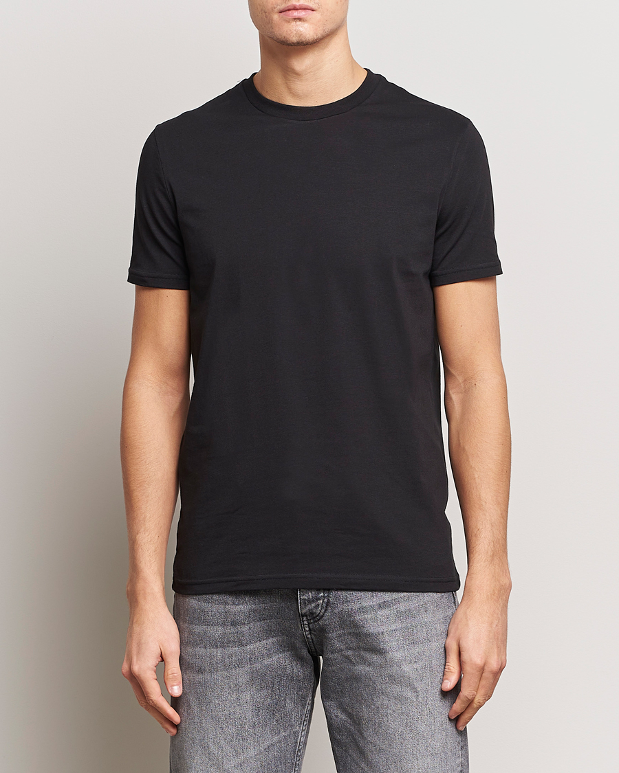 Mies | Vaatteet | Dsquared2 | 2-Pack Cotton Stretch Crew Neck Tee Black
