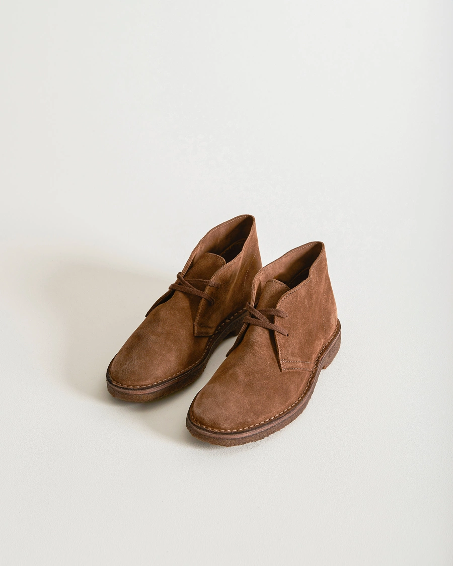 Mies | Nilkkurit | Drake's | Clifford Suede Desert Boots Light Brown