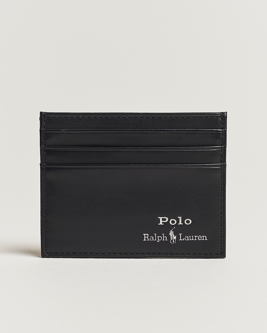 Mies | Lompakot | Polo Ralph Lauren | Leather Credit Card Holder Black