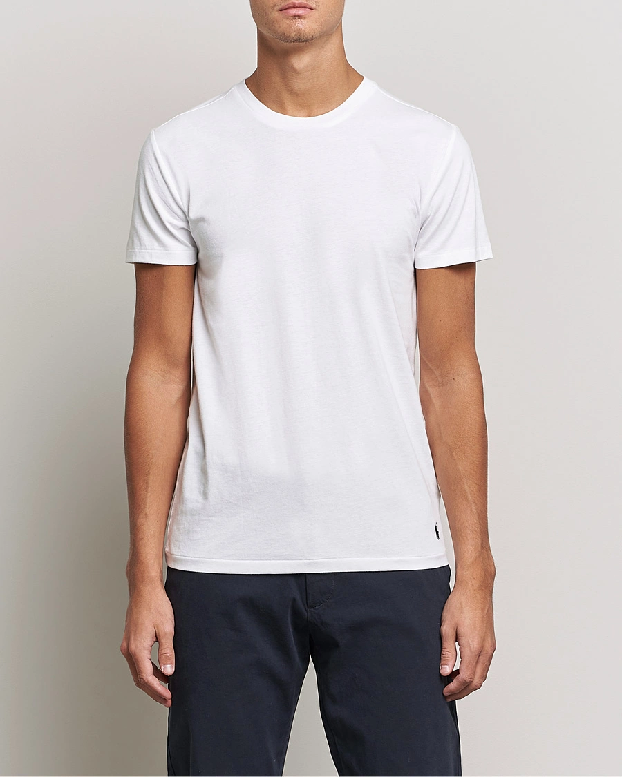 Mies |  | Polo Ralph Lauren | 3-Pack Crew Neck T-Shirt Navy/Charcoal Heather/White
