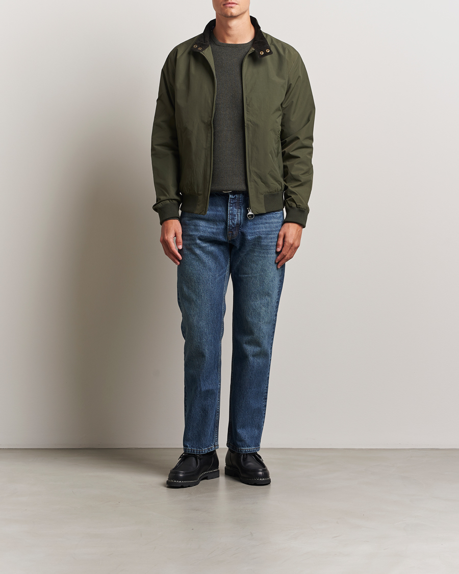 Mies | Takit | Barbour Lifestyle | Royston Casual Harrington Jacket Olive