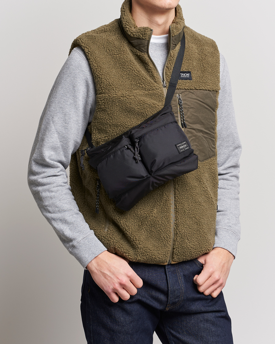 Mies | Asusteet | Porter-Yoshida & Co. | Force Small Shoulder Bag Black