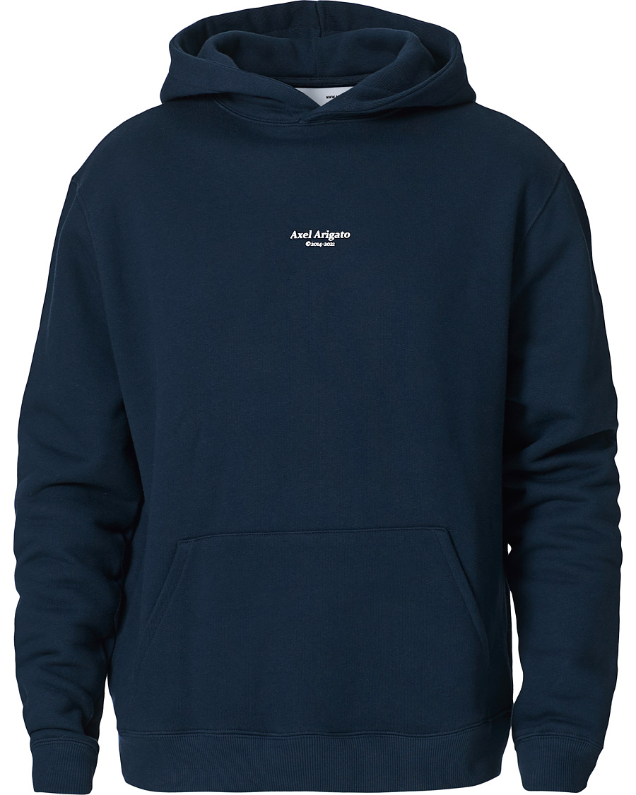 Axel Arigato Focus Logo Hoodie Navy