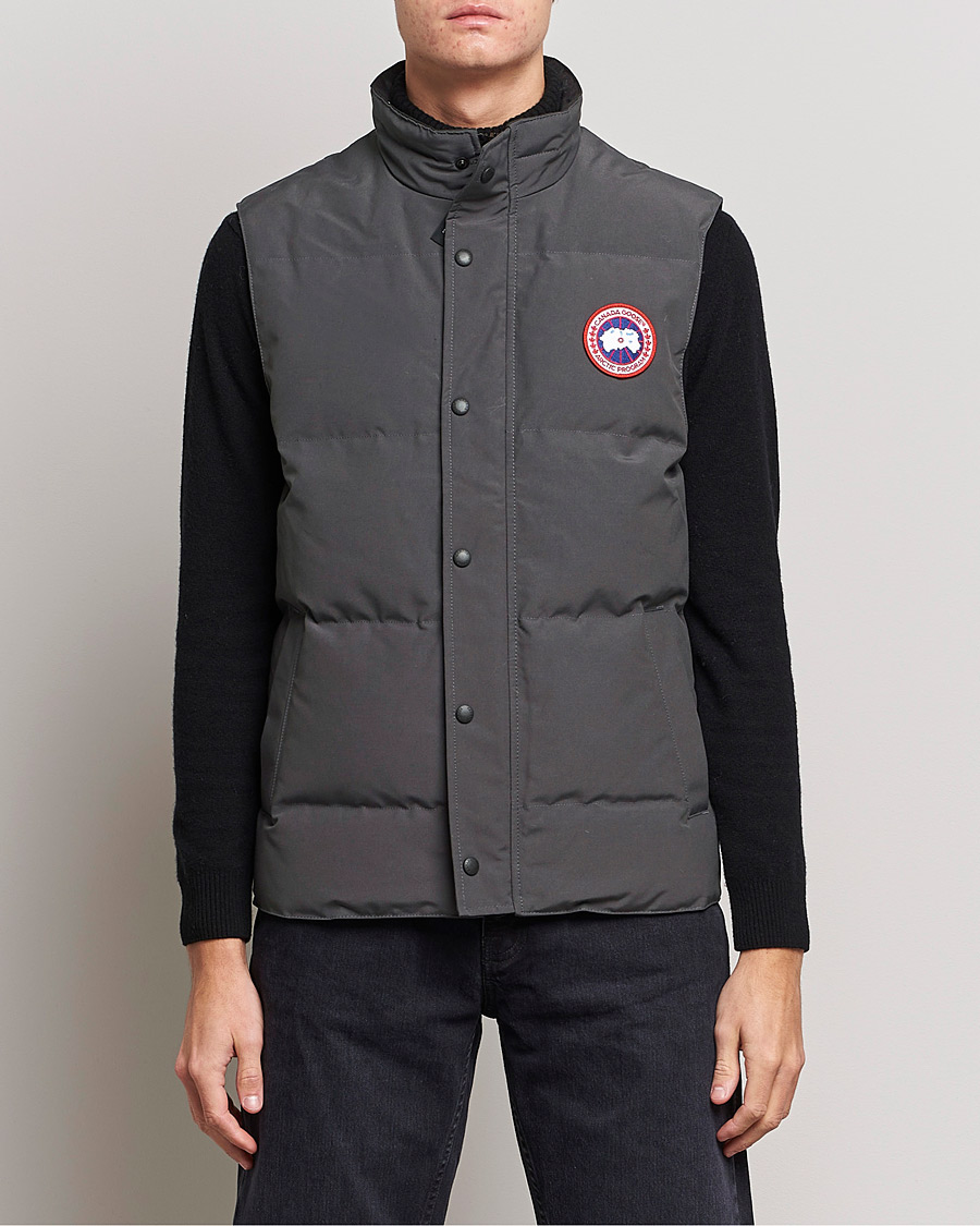 canada goose garson vest graphite