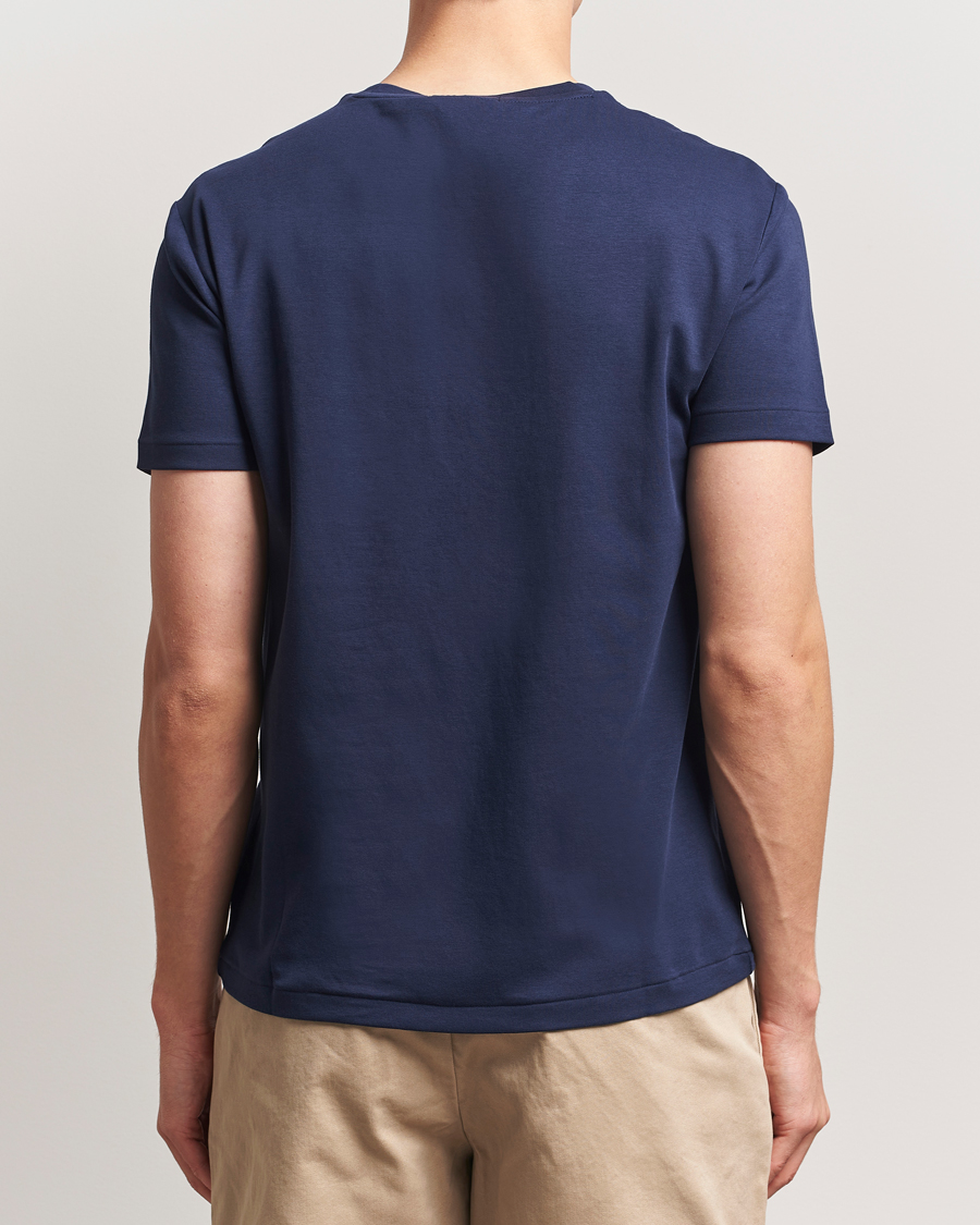 Mies | T-paidat | Polo Ralph Lauren | Luxury Pima Cotton Crew Neck T-Shirt Refined Navy