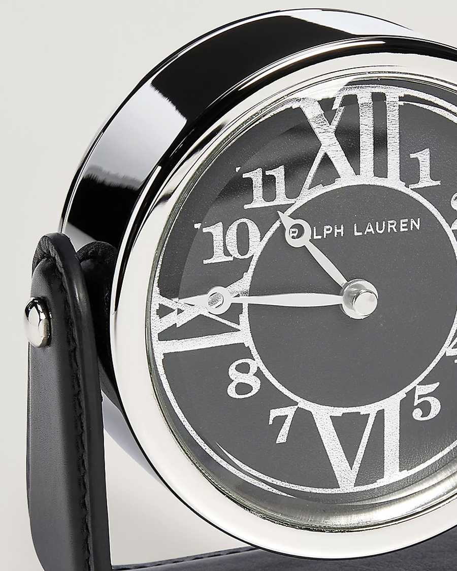 Mies | Ralph Lauren Home | Ralph Lauren Home | Brennan Table Clock Black