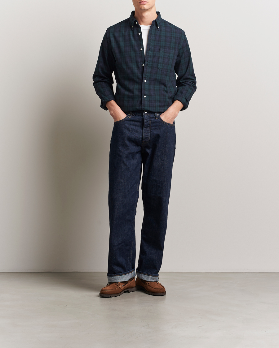 Mies | Kauluspaidat | BEAMS PLUS | Button Down Shirt Black Watch Check