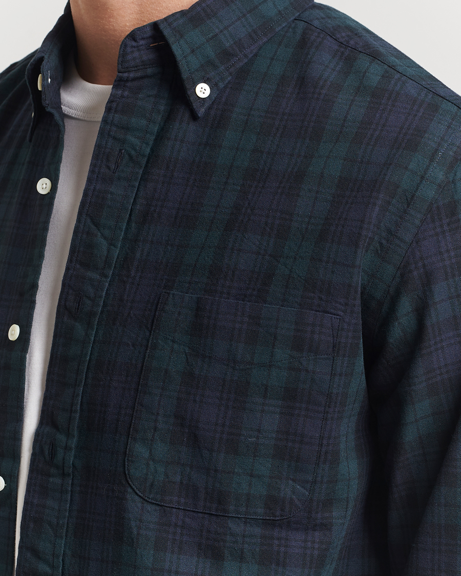 Mies | Kauluspaidat | BEAMS PLUS | Button Down Shirt Black Watch Check