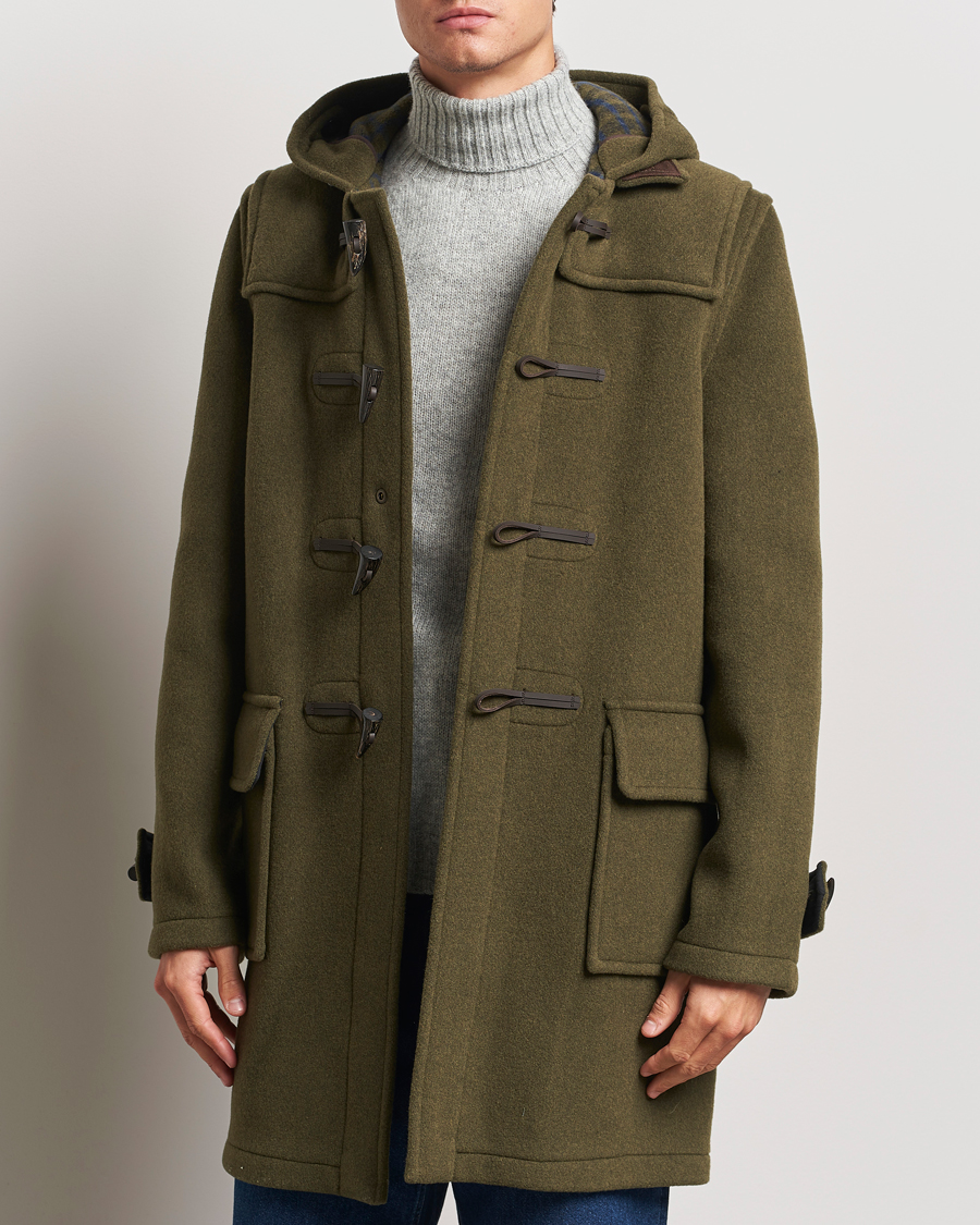 Mies |  | Gloverall | Morris Duffle Coat Loden/Check