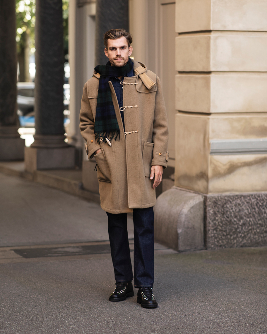 Mies | Takit | Gloverall | 575 Monty Original Duffle Coat Camel