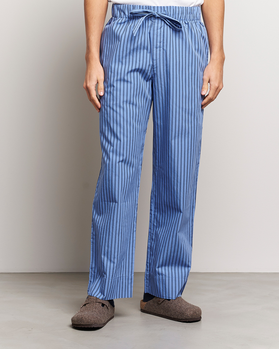 Mies | Yöpuvut ja kylpytakit | Tekla | Poplin Pyjama Pants Boro Stripes