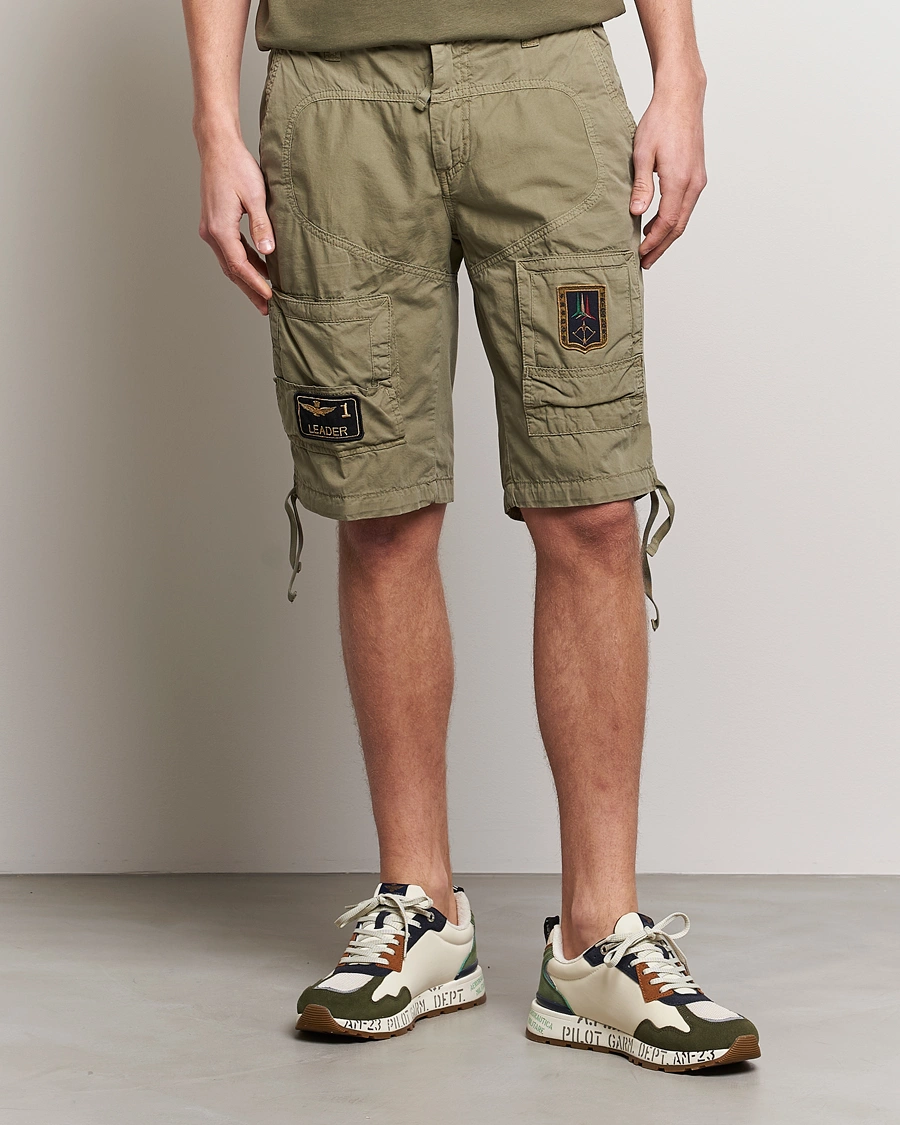 Mies | Alennusmyynti vaatteet | Aeronautica Militare | Heritage Bermuda Shorts Green