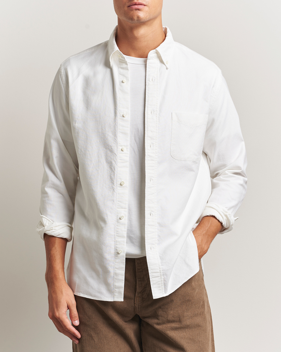 Mies | Kauluspaidat | BEAMS PLUS | Oxford Button Down Shirt White