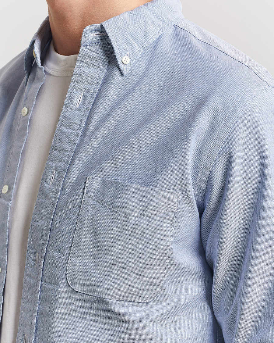 Mies | Kauluspaidat | BEAMS PLUS | Oxford Button Down Shirt Light Blue