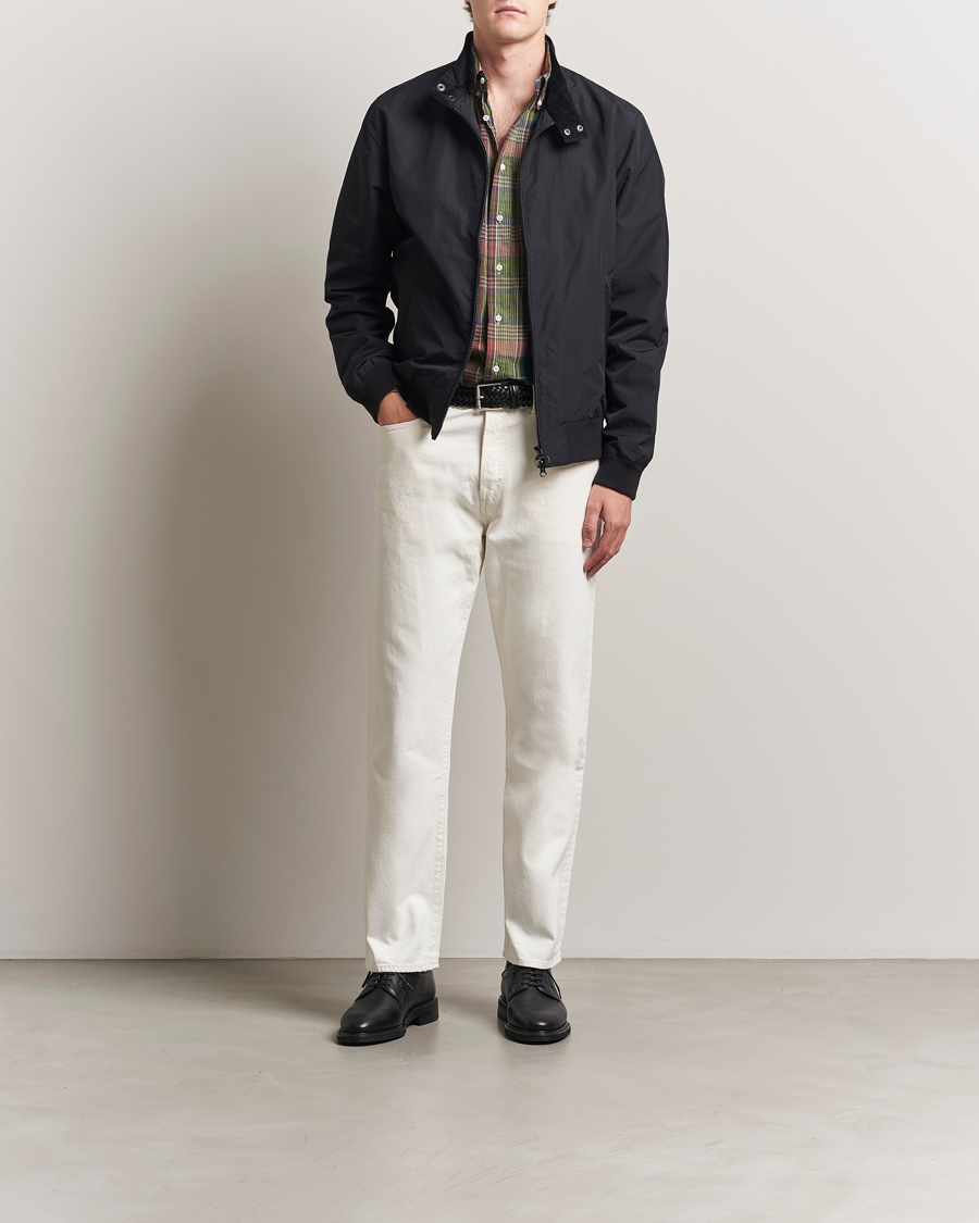 Mies | Takit | Barbour Lifestyle | Royston Casual Harrington Jacket Black