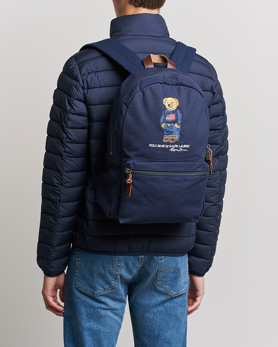 Ralph lauren bear online backpack