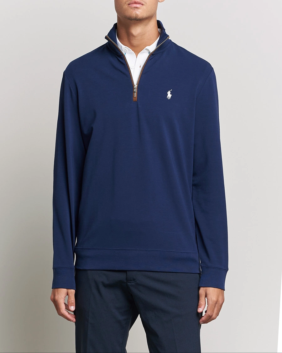 Mies | Half-zip | Polo Ralph Lauren Golf | Terry Jersey Half Zip Sweater Refined Navy