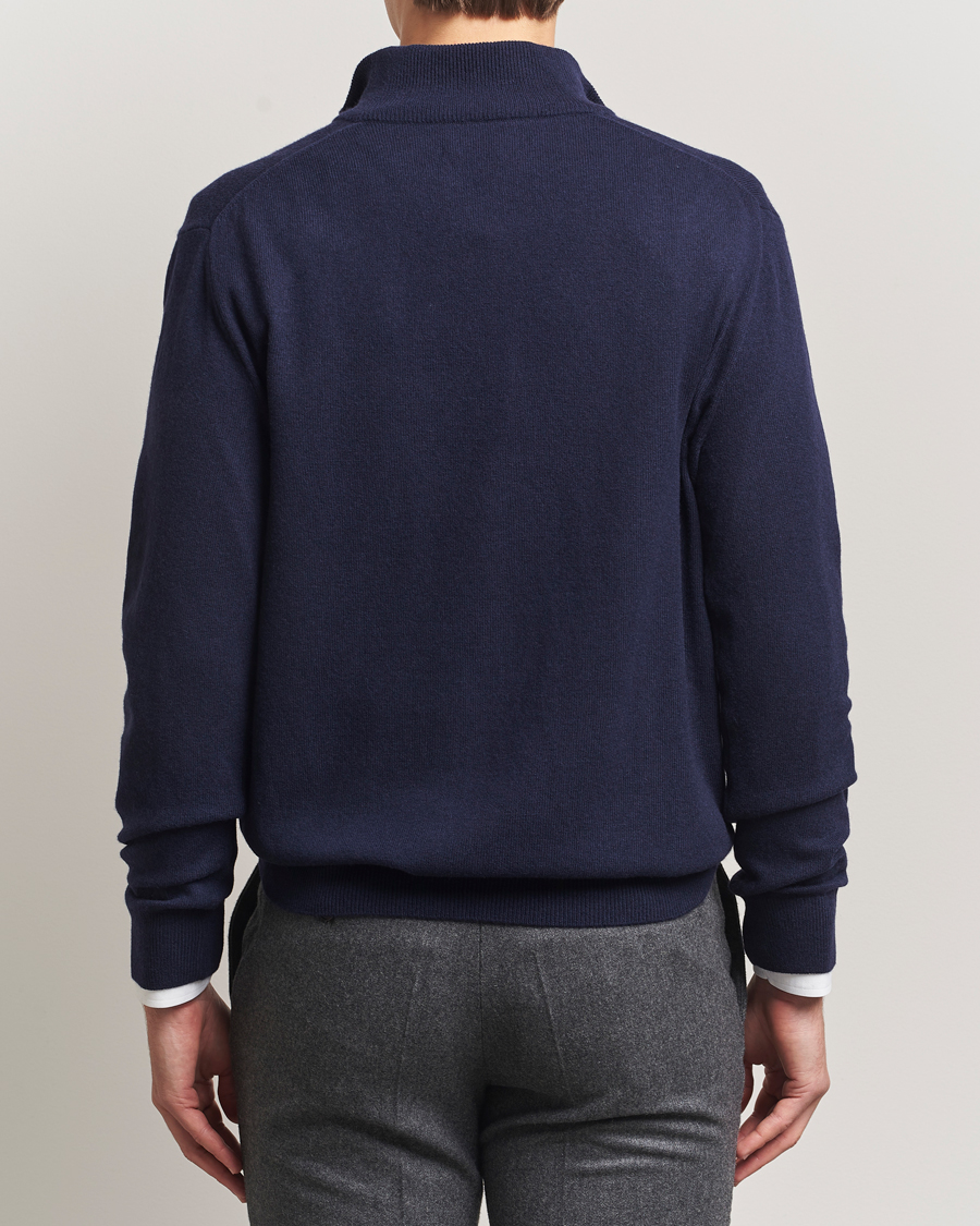 Mies | Puserot | Polo Ralph Lauren | Merino Half-Zip Sweater Hunter Navy