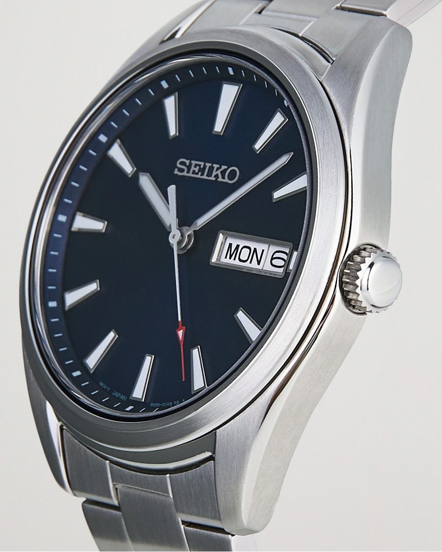 Mies | Asusteet | Seiko | Classic Day Date 40mm Steel Blue Dial