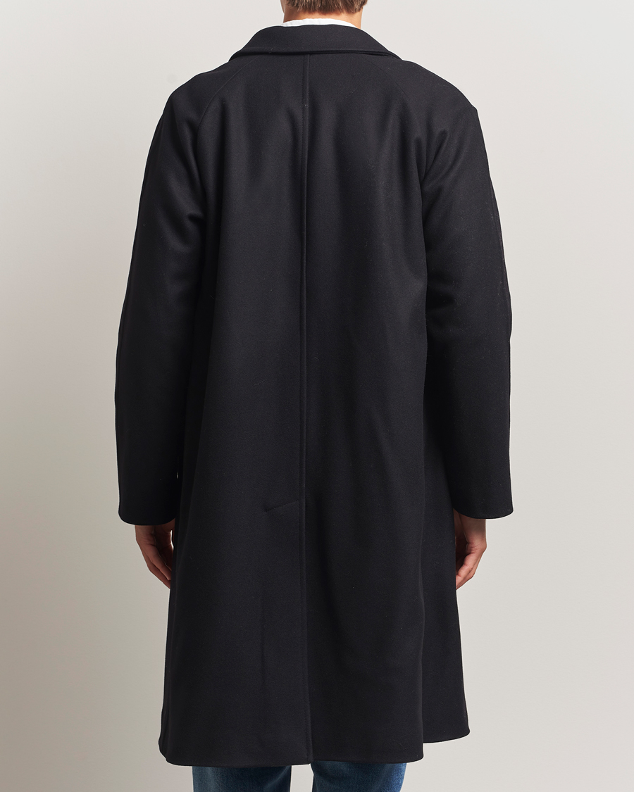 Mies | Takit | Gloverall | Chesterfield Wool/Cashmere Refined Coat Black