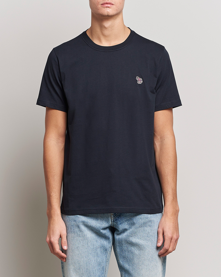 Mies | Vaatteet | PS Paul Smith | Organic Cotton Zebra T-Shirt Navy